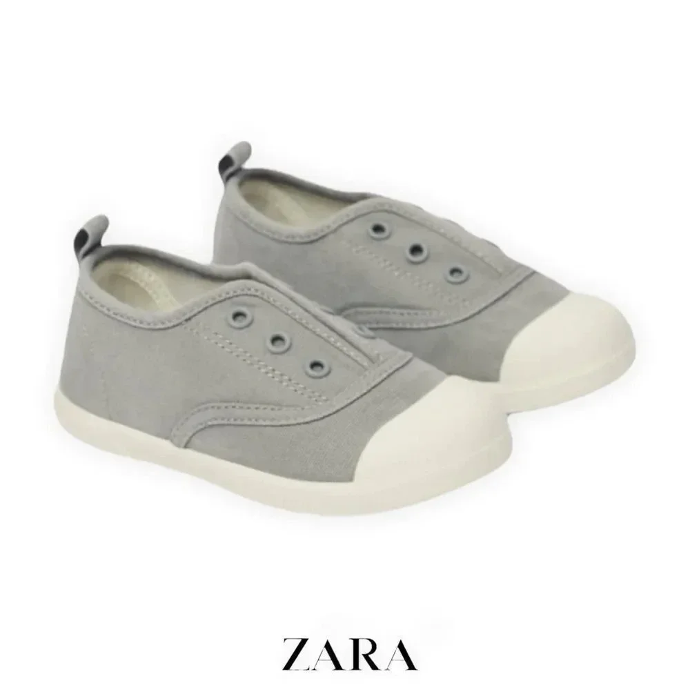ZARA Kids | Gray | COTTON SNEAKERS